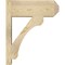Ekena Millwork Legacy Craftsman Rough Sawn Outlooker, Douglas Fir, 8"W x 20"D x 24"H OUT08X20X24LEC04RDF - alternate 4